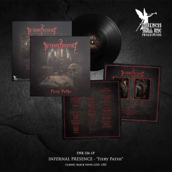 INFERNAL PRESENCE Fiery Paths LP BLACK , PRE-ORDER [VINYL 12"]